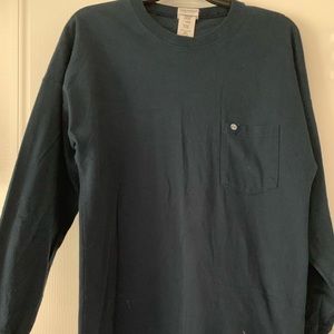Simply Southern navy blue long-sleeve shirt